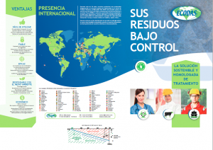 ECODAS FOLLETO COMERCIAL :Tratamiento de residuos infecciosos y hospitalarios, DASRI